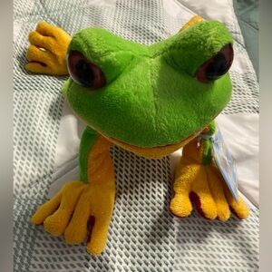 WEBKINZ Ganz TREE FROG Stuffed Toy